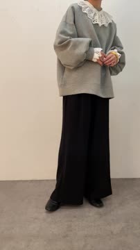 最終値下げ【Omekashi】イージーカーブパンツ　ブラック　36サイズ 人気アイテムが新素材で登場！】TR イージーカーブパンツ
