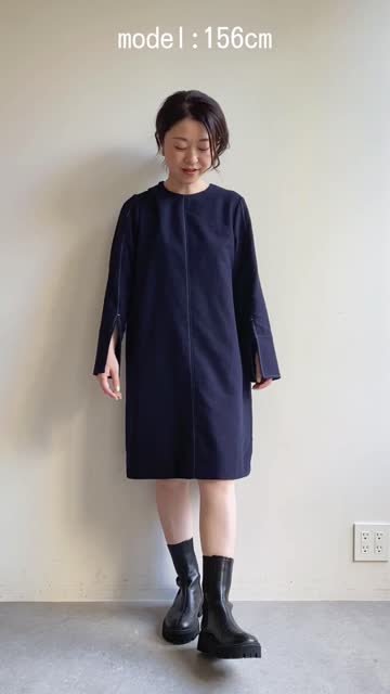 ステッチミニワンピース | Whim Gazette(ウィム ガゼット ステッチミニワンピース | Whim Gazette(ウィム ガゼット