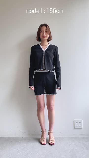 GEMINI】リブショートパンツ | Whim Gazette(ウィム ガゼット  