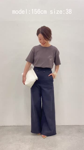 リネンマリンパンツ | Whim Gazette(ウィム ガゼット)レディース