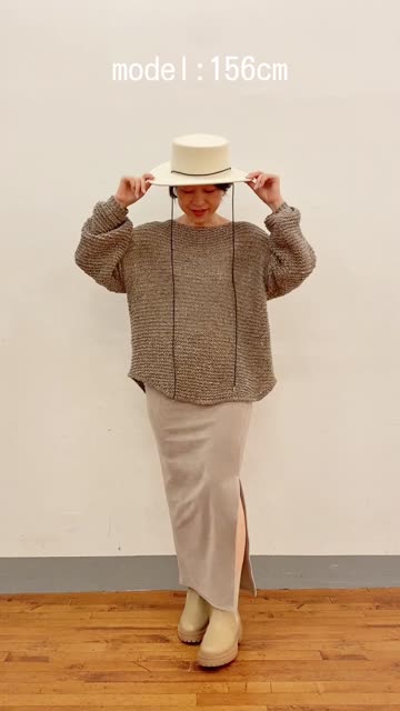 美品 Whim Gazette ウィムガゼット / ストレッチコールスカート Whim Gazette（ウィムガゼット）の「ストレッチコールスカート