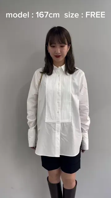 15th Anniversary】ピンタックシャツ | Whim Gazette(ウィム