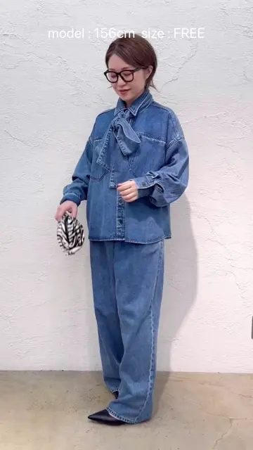 デニムボウタイシャツ | Whim Gazette(ウィム ガゼット