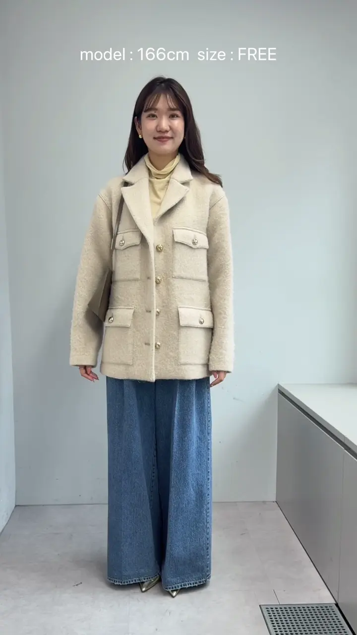 シャギーサファリジャケット | Whim Gazette(ウィム ガゼット