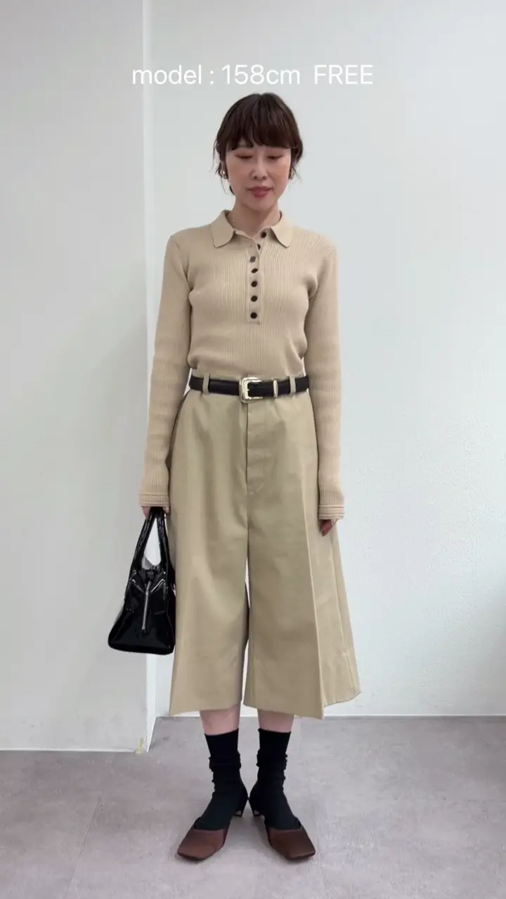 ツイルバミューダパンツ | Whim Gazette(ウィム ガゼット)レディース