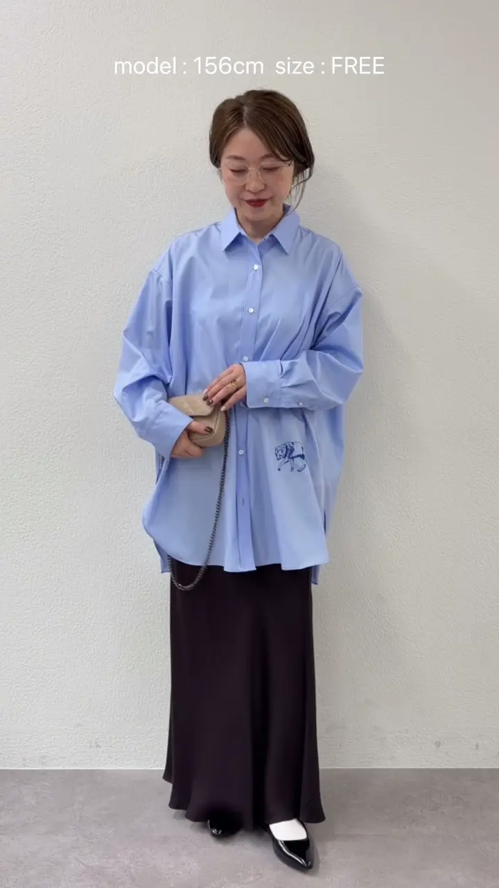 アニマル刺繍シャツ | Whim Gazette(ウィム ガゼット)レディース | PAL