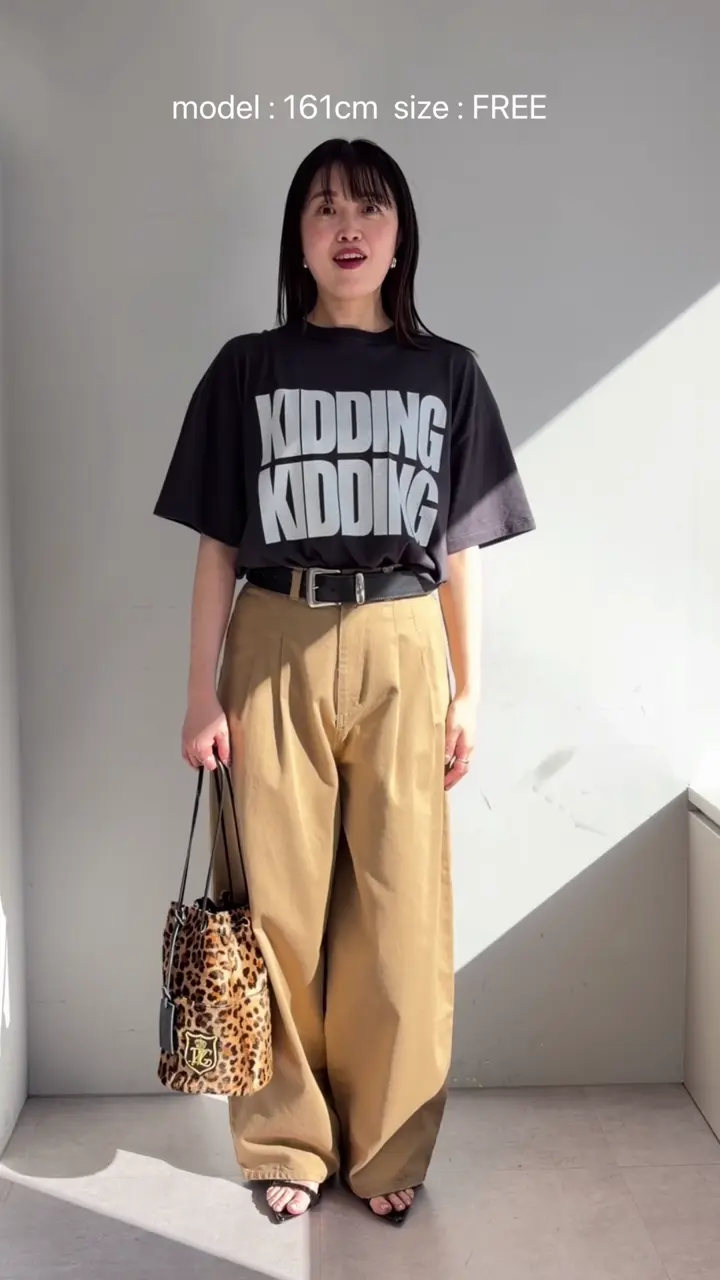 KIDDINGロゴTシャツ | Whim Gazette(ウィム ガゼット)レディース | PAL