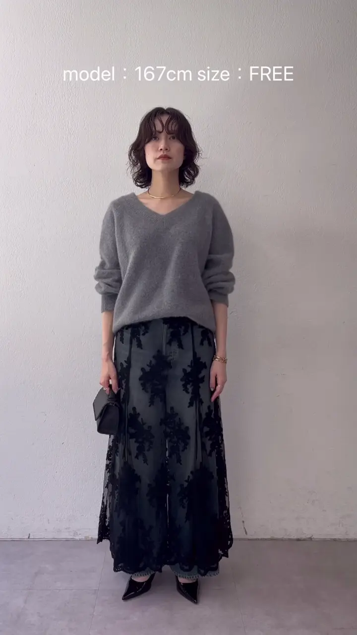 9/24インスタLIVEご紹介アイテム＞オフショルVネックニットプル