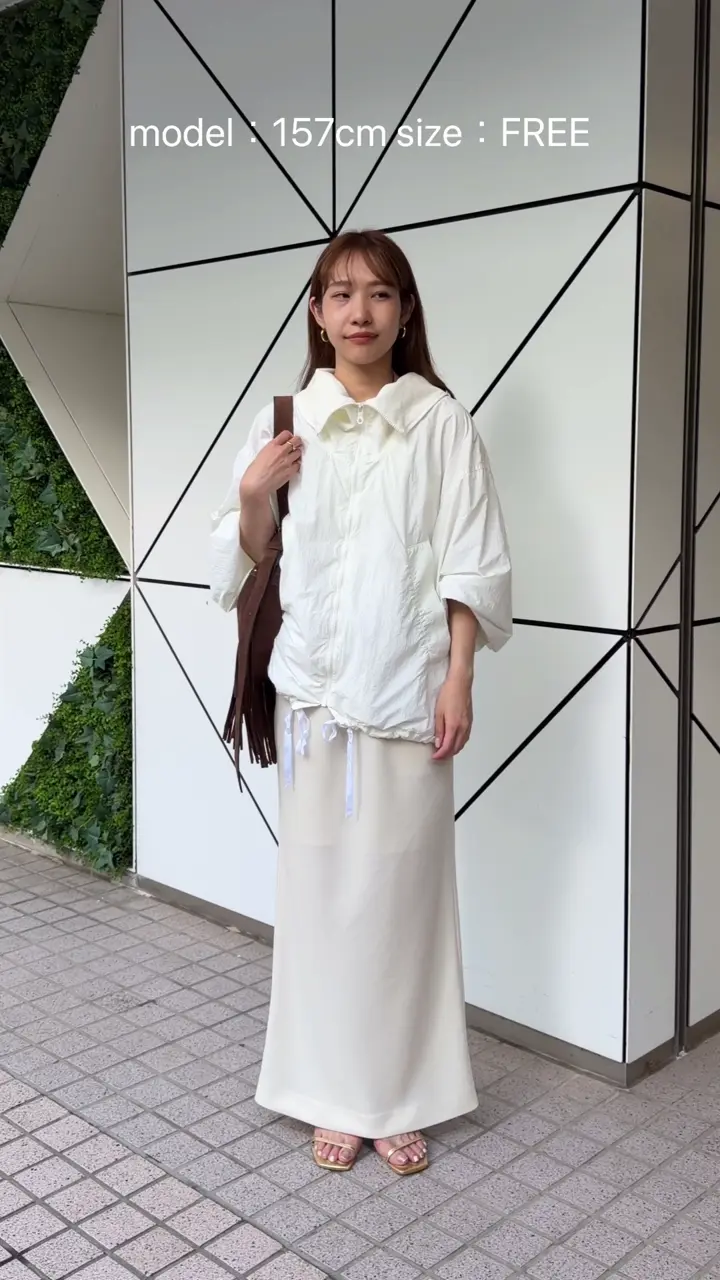 KATHARINE HAMNETT】ハイネックジップジャケット | Whim Gazette