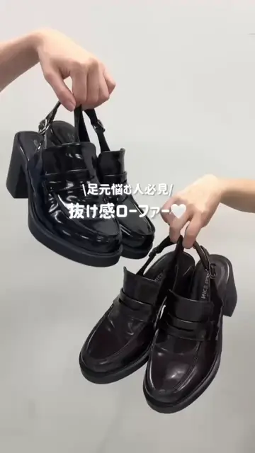 Mode Ribbon Collection】バックベルトローファー | one after another