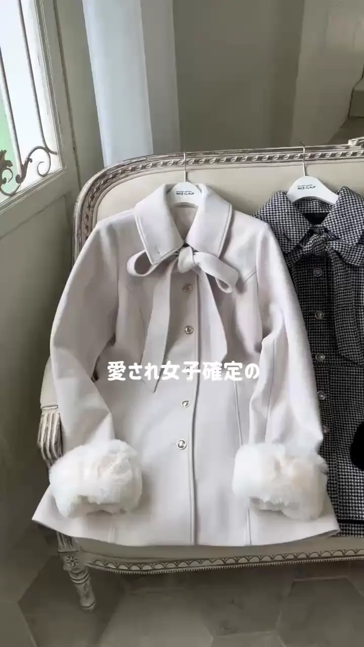 premium order】リボンミドルコート/SMサイズあり | one after another