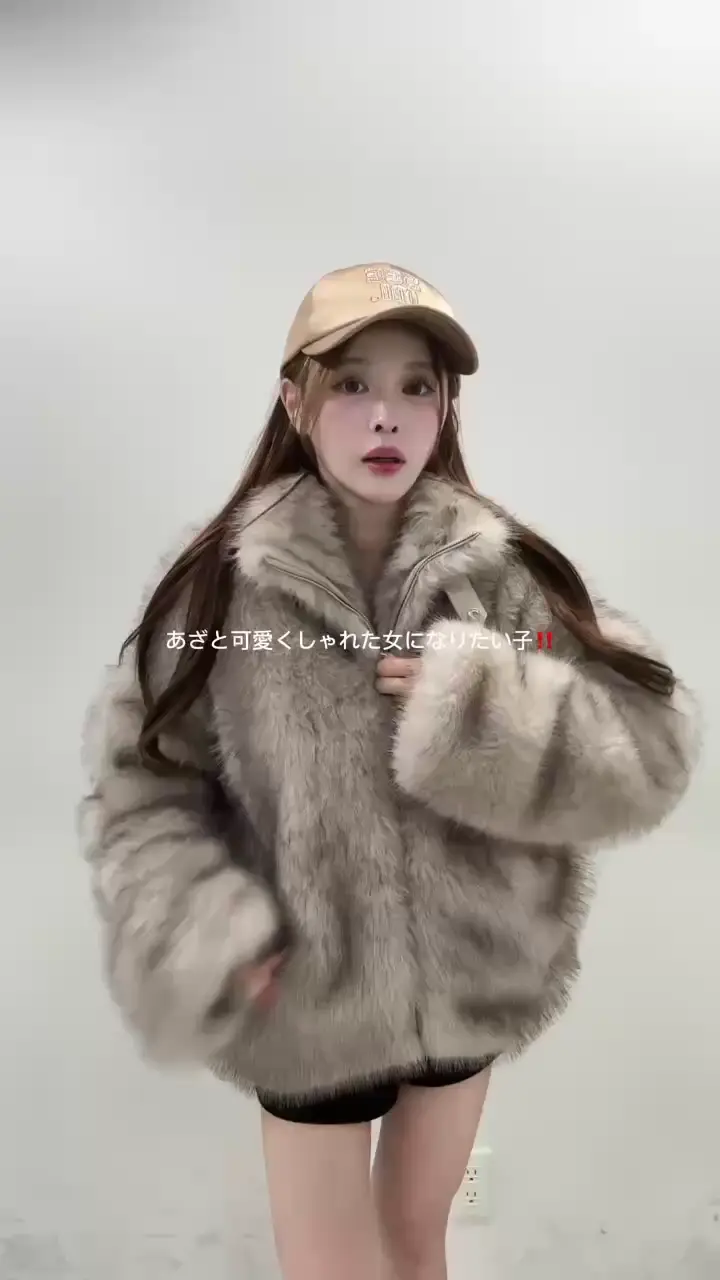 premium order】ミドルフェイクファージャケット | one after another