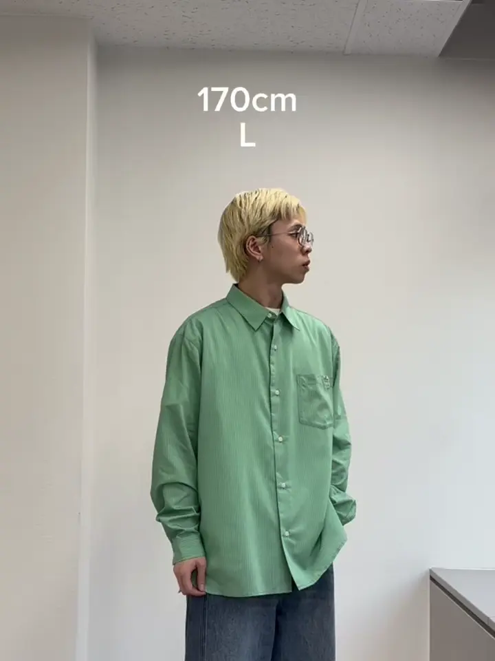 肌触り◎】ユニセックスシルクタッチ立体ストライプシャツ | CIAOPANIC