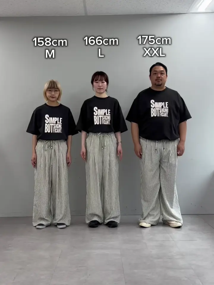 UNISEX】【プラスサイズあり】ストライプシアサッカーイージーパンツ