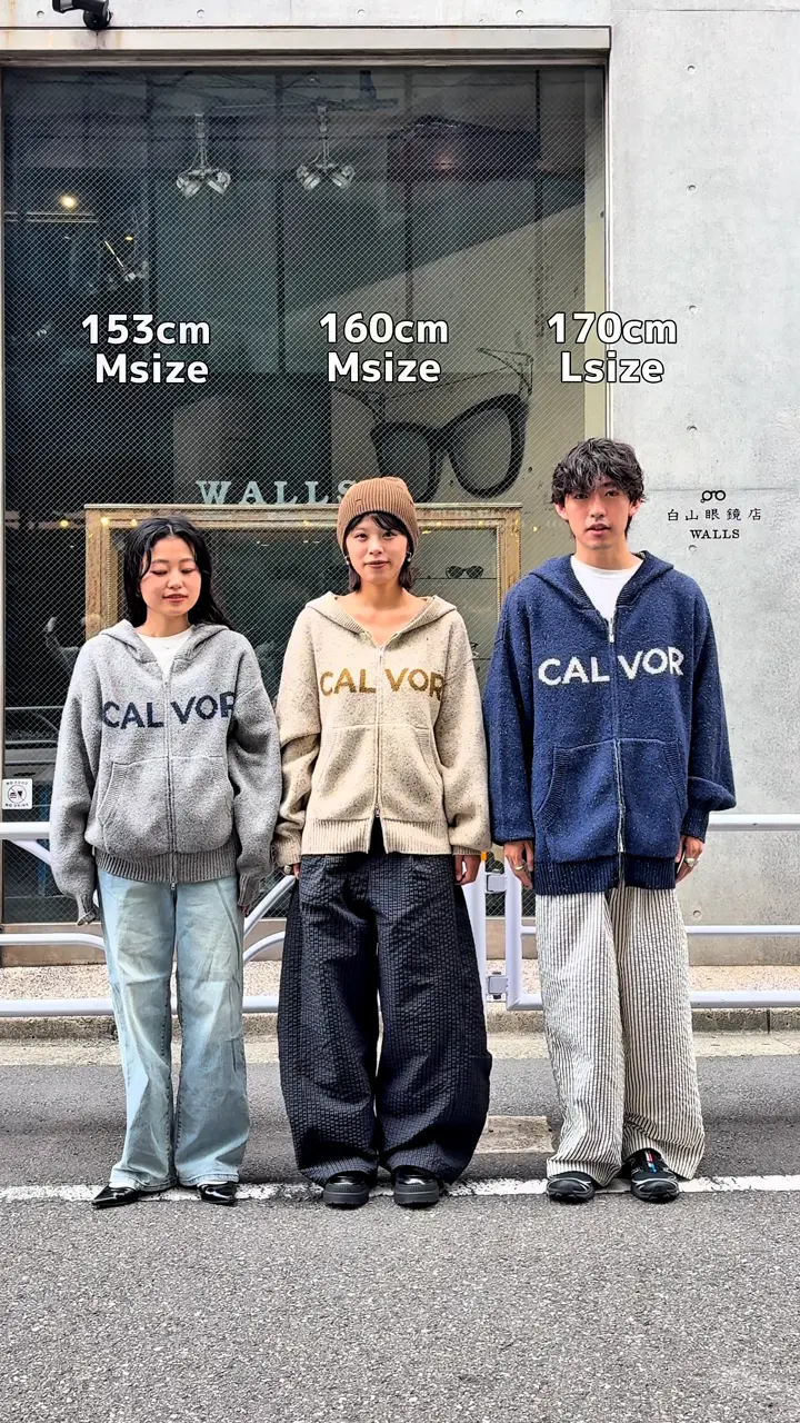 UNISEX】ネップヤーンダブルジャガードニットジップパーカー/WEB限定
