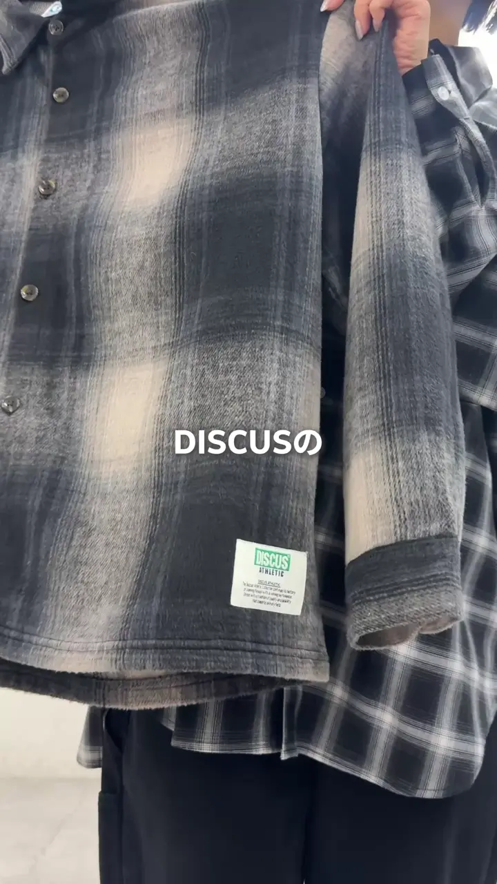 DISCUS】別注シャギーチェックオーバーシャツジャケット | CIAOPANIC