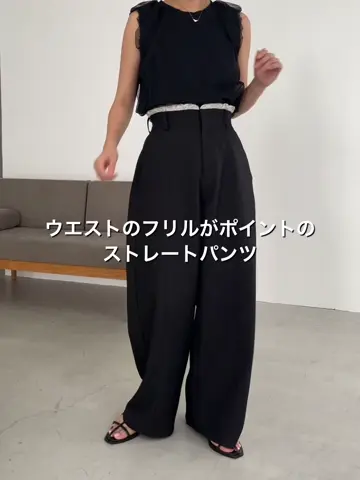 フリルウエストパンツ | CAPRICIEUX LE'MAGE(カプリシュレマージュ