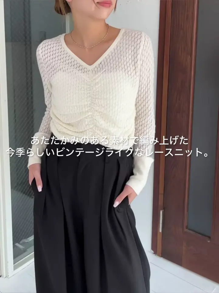 起毛レースプルオーバー | CAPRICIEUX LE'MAGE(カプリシュレマージュ