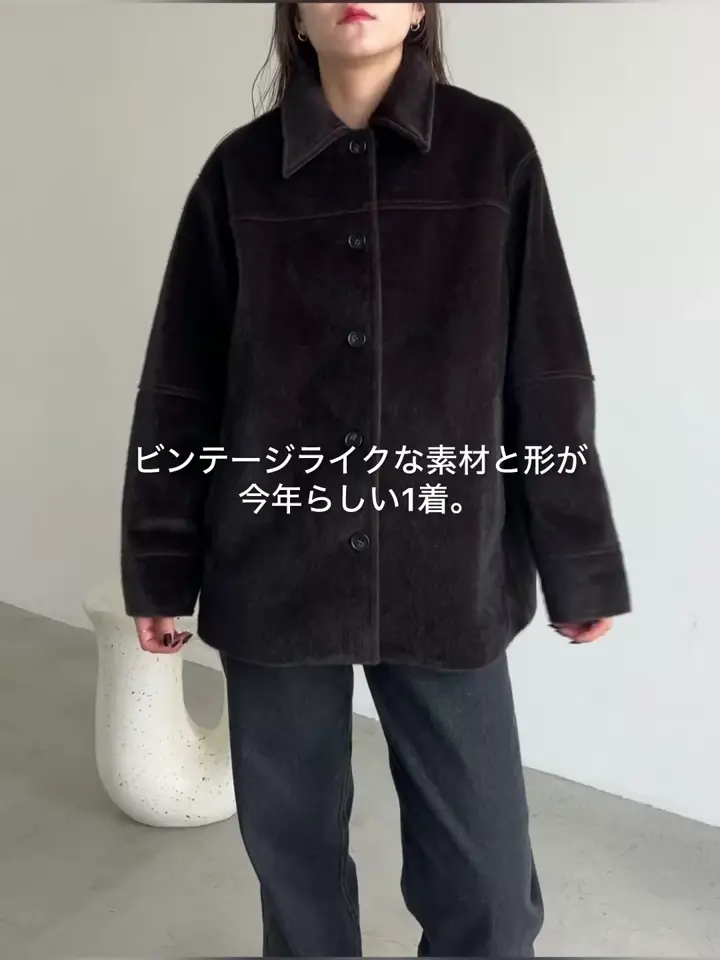 カプリシュレマージュ　ホースファーハーフコート ホースファーハーフコート | CAPRICIEUX LE'MAGE(カプリシュレマージュ