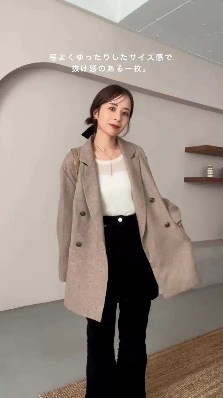 CAPRICIEUX LE'MAGE×nanacoコラボ】ツイードジャケット