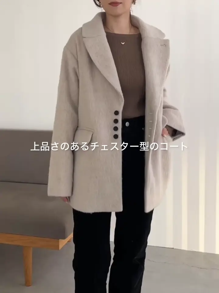 サイズ展開あり】シャギーウールコート | CAPRICIEUX LE'MAGE(カプリ