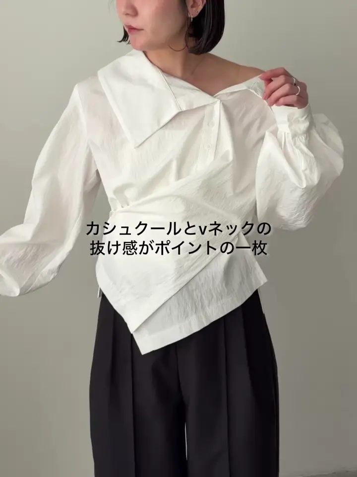 2WAY】カシュクールシャツ | CAPRICIEUX LE'MAGE(カプリシュレマージュ
