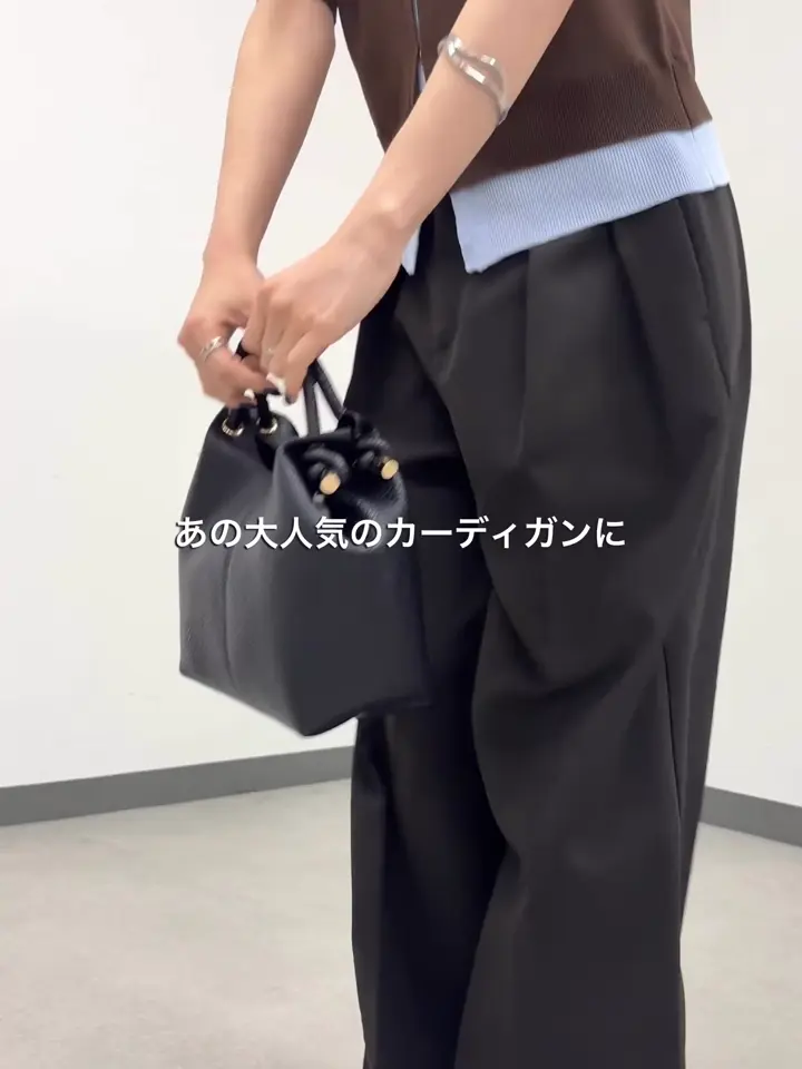 半袖レイヤードポロニットカーディガン | CAPRICIEUX LE'MAGE(カプリ