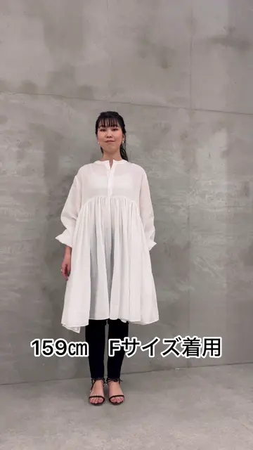 ビアズリー　リネンギャザーチュニック BEARDSLEY（ビアズリー）の「リネンギャザーチュニック