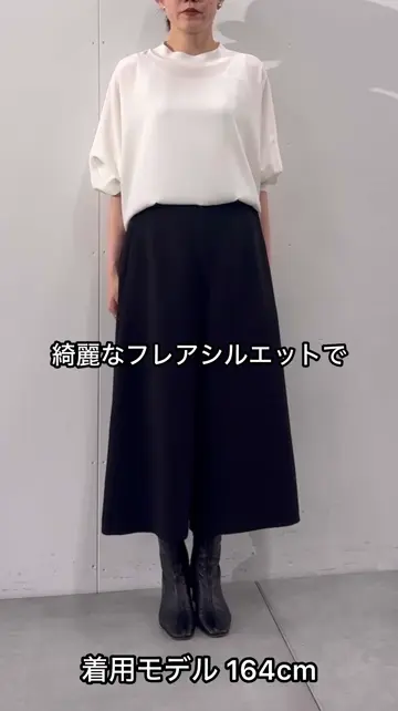 ビアズリー beardsleyドレープダブルクロスキュロット ドレープダブルクロスキュロット | BEARDSLEY(ビアズリー