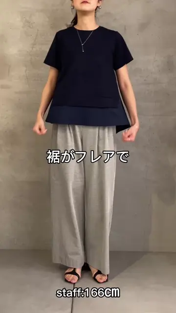 レイヤード風カットソー | BEARDSLEY(ビアズリー)レディース