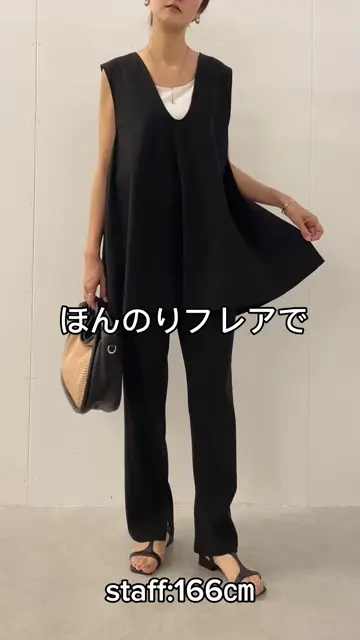 ベスト ジレ リネン混Ｕネックフレアベスト レディース BEARDSLEY ベスト ジレ リネン混Uネックフレアベスト