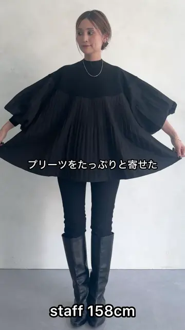 ニットコンビプリーツプルオーバー | BEARDSLEY(ビアズリー