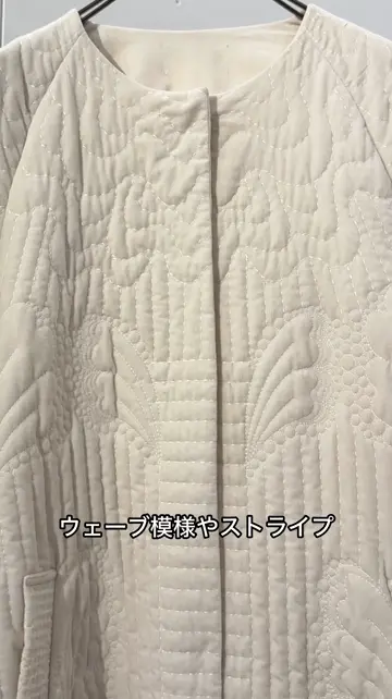 15 quinze》刺繍キルトコート | BEARDSLEY(ビアズリー