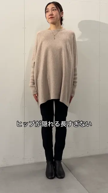 新品　BEARDSLEY BIGクルーニット ビッグニット ワンピース クルービッグニット(ショート) | BEARDSLEY(ビアズリー