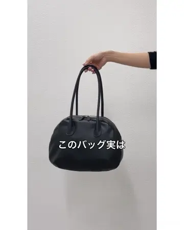 本革》ラウンドミディボストン | BEARDSLEY(ビアズリー)レディース