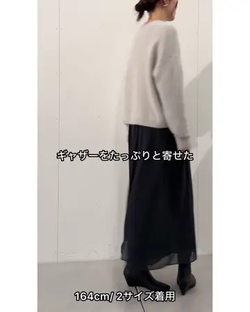 NEWシワシフォンギャザーパンツ | BEARDSLEY(ビアズリー)レディース