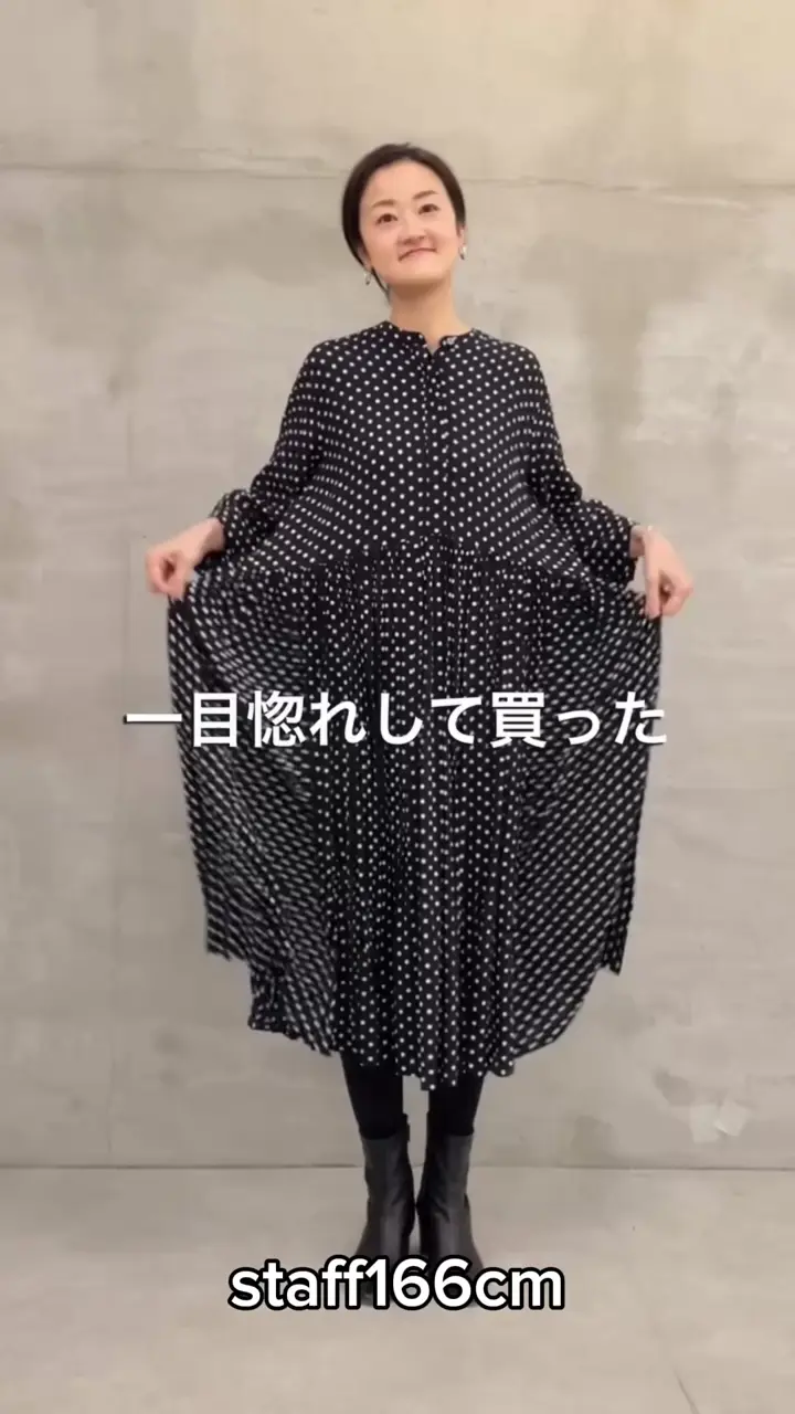 ドットギャザーワンピース | BEARDSLEY(ビアズリー)レディース | PAL