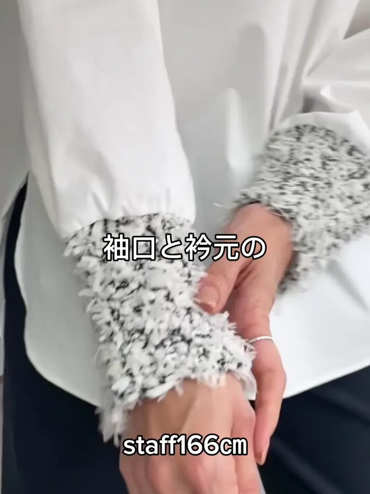 LIVETART》ツイードニットコンビシャツ | BEARDSLEY(ビアズリー