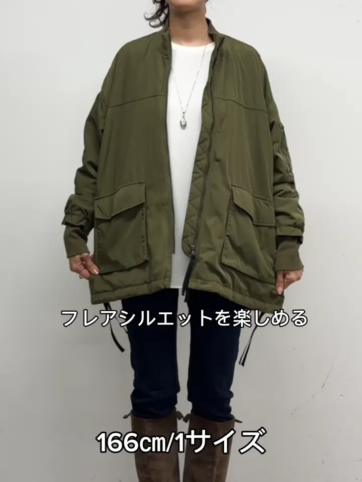完売サイズ追加検討中》フレアMA-1ブルゾン | BEARDSLEY(ビアズリー