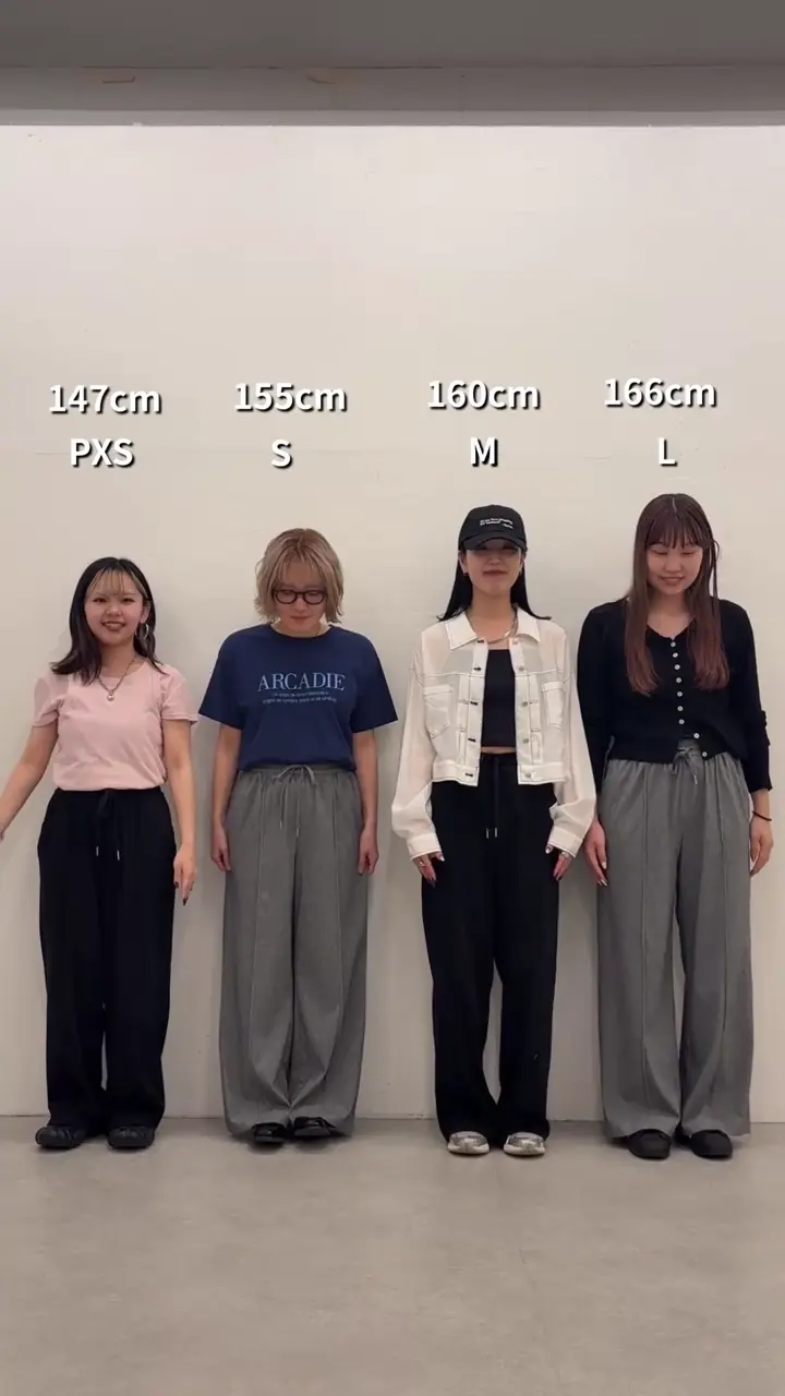 セットアップ対応】4WAYストレッチセンターシームワイドパンツ