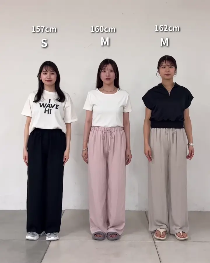 接触冷感/セットアップ対応】リネンライクイージーパンツ | COLONY