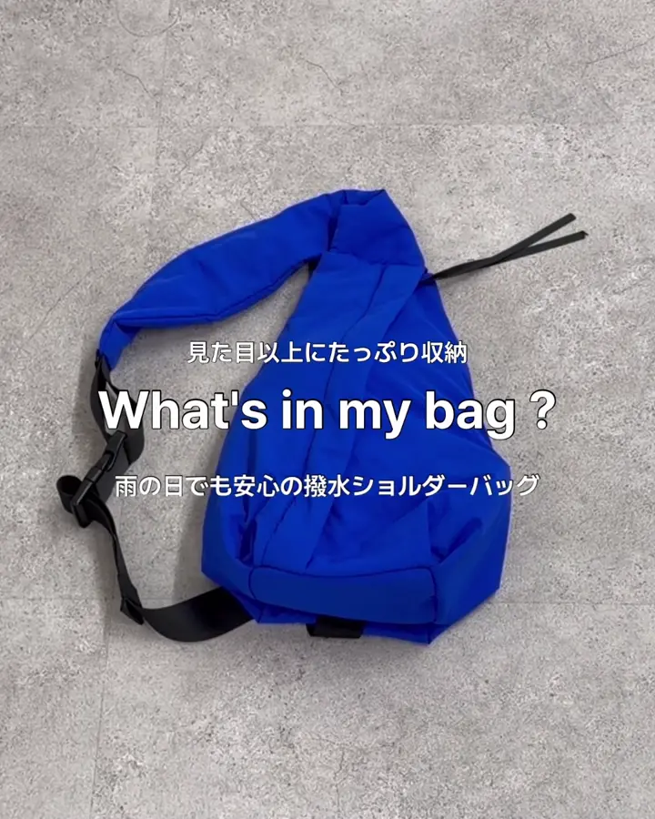 み*ん様 【新品未使用品】コラボ☆ボディバッグ 撥水/軽量】ナイロンフィリングワンショルダークロスボディバッグ