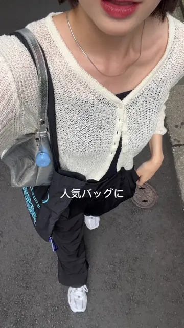 値下げ！未使用！ラシット☆カーキシルバーショルダーバッグ ソフトレザーシンプルショルダーバッグ［silver］ | russet(ラシット