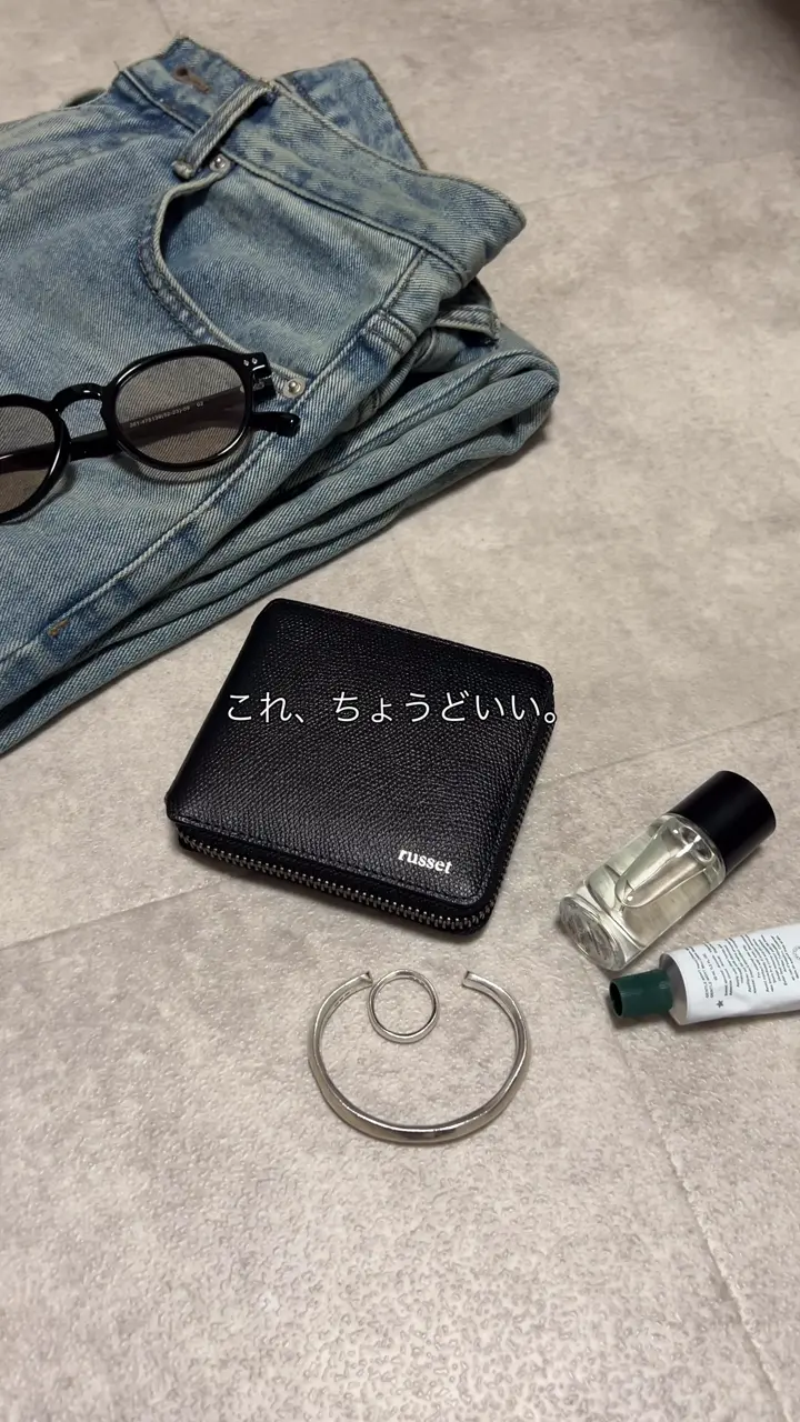 ラウンドジップハーフウォレット | russet(ラシット)レディース | PAL