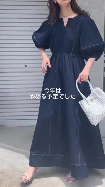 累計販売数2.8万枚突破】【全骨格優勝】ランタンスリーブワンピース