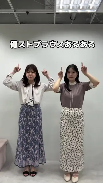 とろみサテン7分袖ブラウス | natural couture(ナチュラルクチュール
