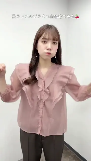 shellerシェリエ♡ツイードラッフルフリルトップス クルーブツイードトップス – shéller / シェリエ