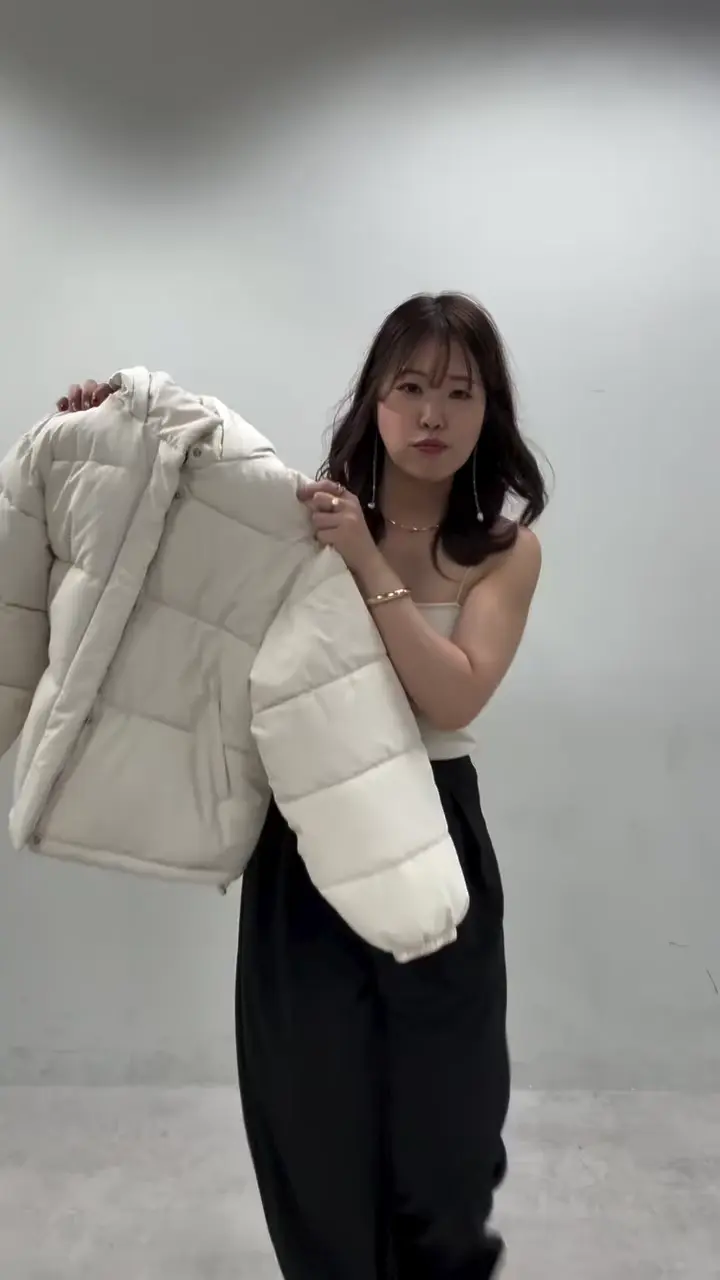 フード中綿ジャケット | natural couture(ナチュラルクチュール