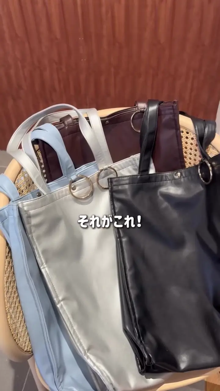 osono〉合皮参戦バッグ | natural couture(ナチュラルクチュール