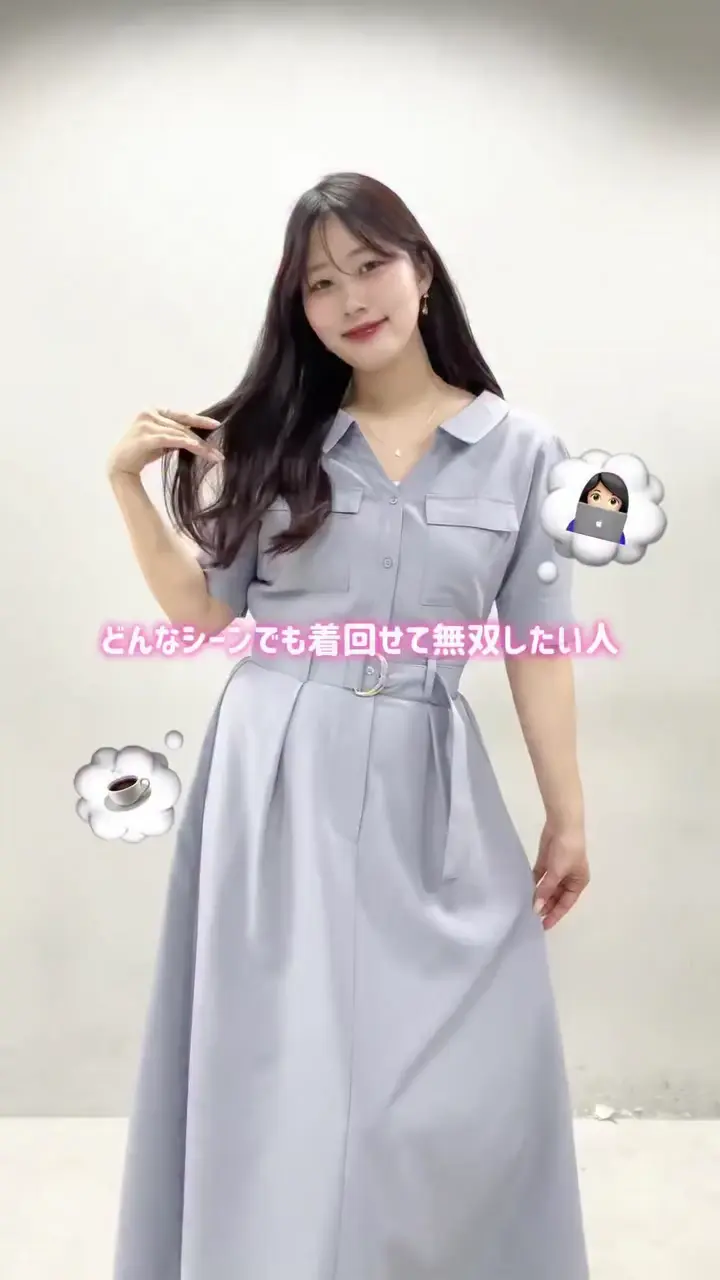 スキッパーミリタリーワンピース | natural couture(ナチュラル